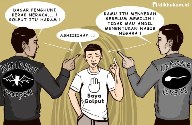 JANGAN BAPER DENGAN GOLPUT