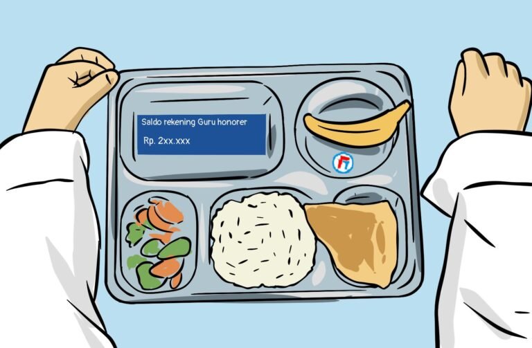 MAKAN BERGIZI GRATIS: ANTARA GIZI DI PIRING DAN GIZI DI REKENING GURU