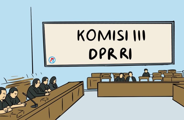 INTERVENSI DPR: BUKTI BAHWA PENEGAKKAN HUKUM DI INDONESIA TIDAK BAIK-BAIK SAJA
